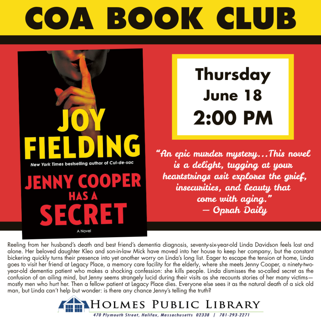 COA Book Club Social June 26