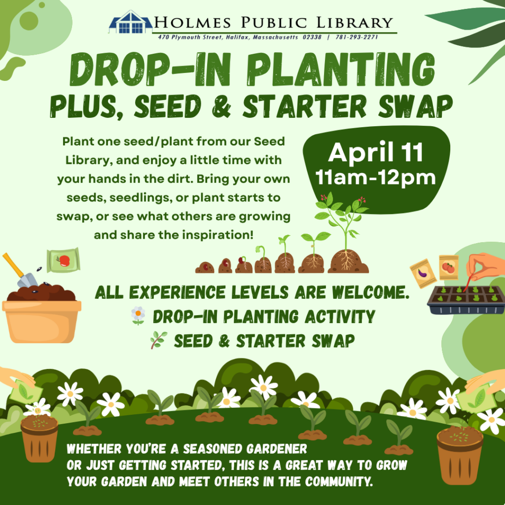 Drop n Planting Seed and Starter Swap