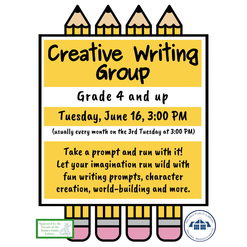 Creative Writing Group June 2026