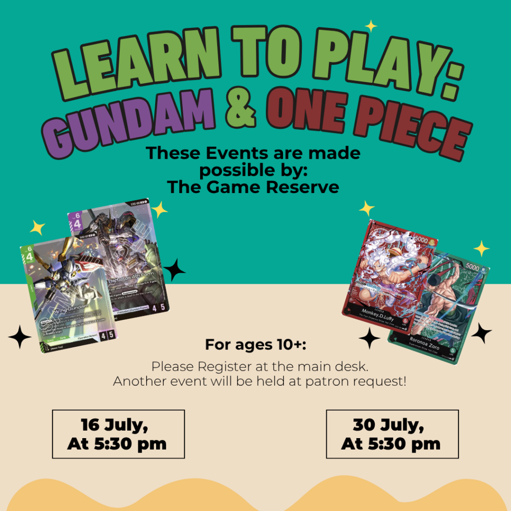 Learn to Play Gundam & One Piece (1080 x 1080 px)