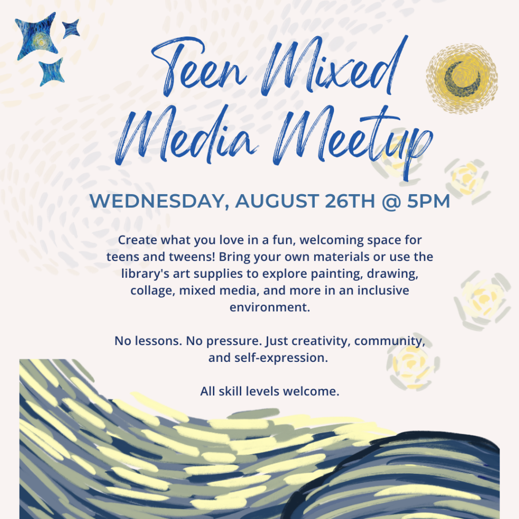 Teen Mixed Media Meetup (1080 x 1080 px)