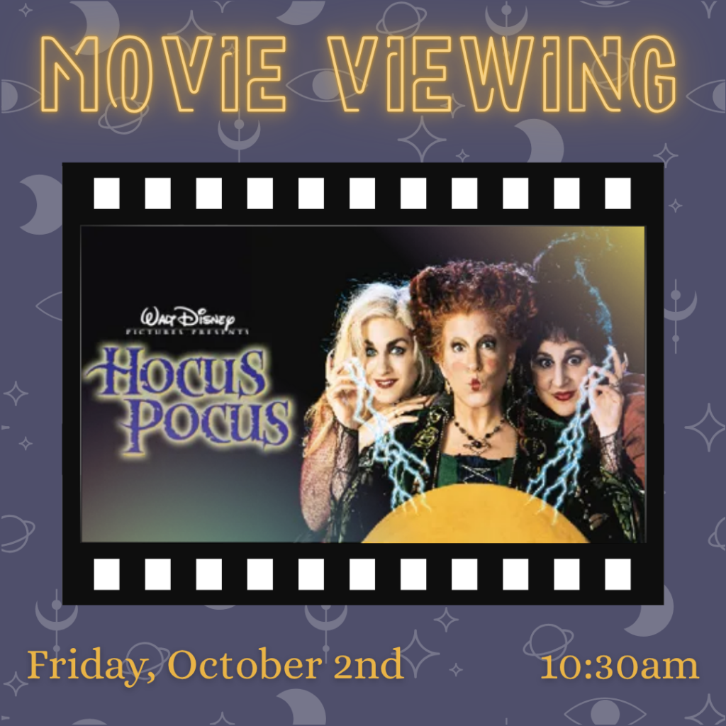 Movie Viewing: Hocus Pocus on Friday